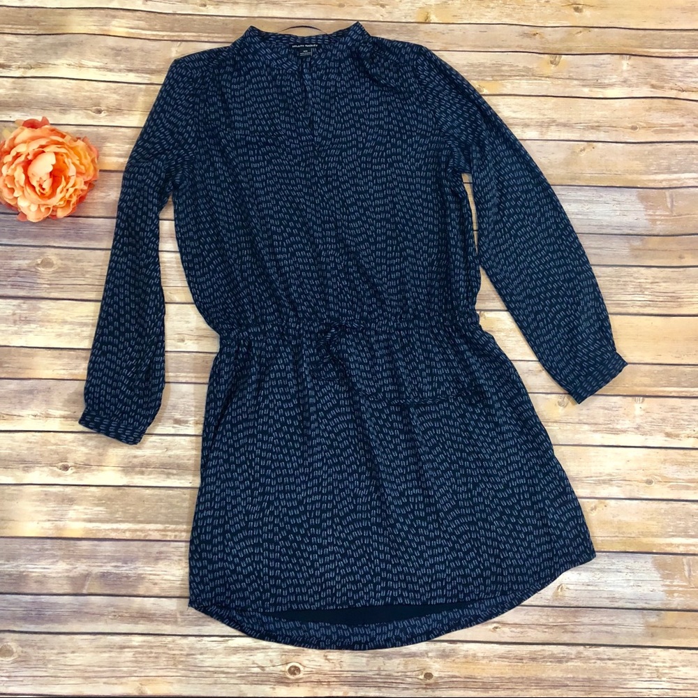 Hilary Radley Navy Shirt Dress
